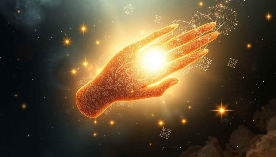 Hamsa-hand met oog als cultureel symbool