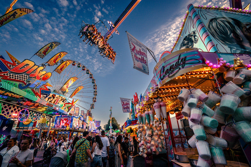 Finale der Cranger Kirmes 2026 in Herne