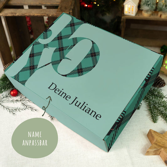 Cadeaudoos Joy met eigen tekst – perspectiefaanzicht