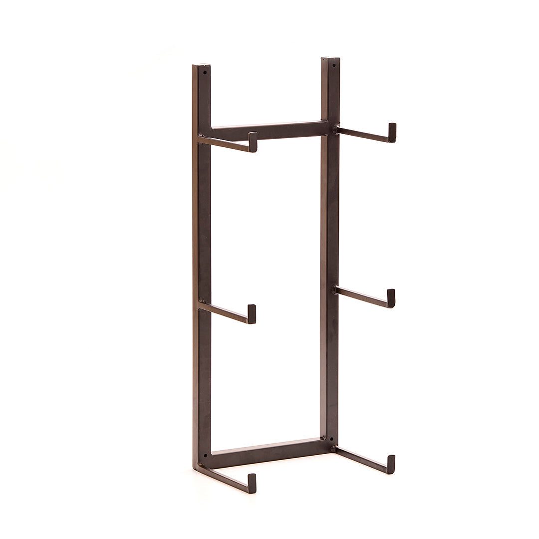 3 Ziegelformen mit Ständer – Industrial-Deko aus Holz & Metall