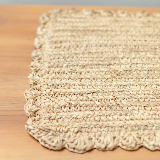 Tischset KUARA (2er-/4er-/6er-Set) – Raffia