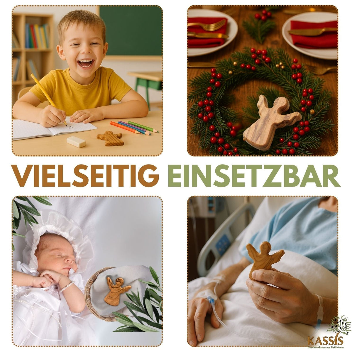 Olivenholz-Schutzengel „Ich bin stolz auf dich“ – weitere Produktansicht 11 von 11