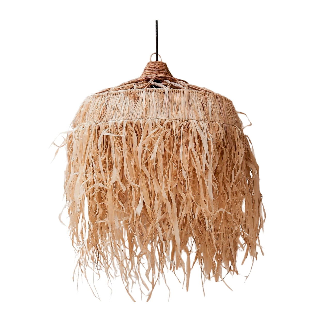 Soeji Lampenschirm KAWI aus Raffia – freigestellte Produktansicht