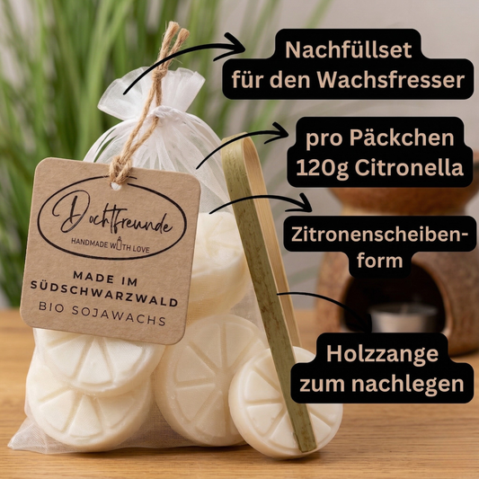 Citronella-Refill als Vorrat für Balkon, Terrasse und Garten