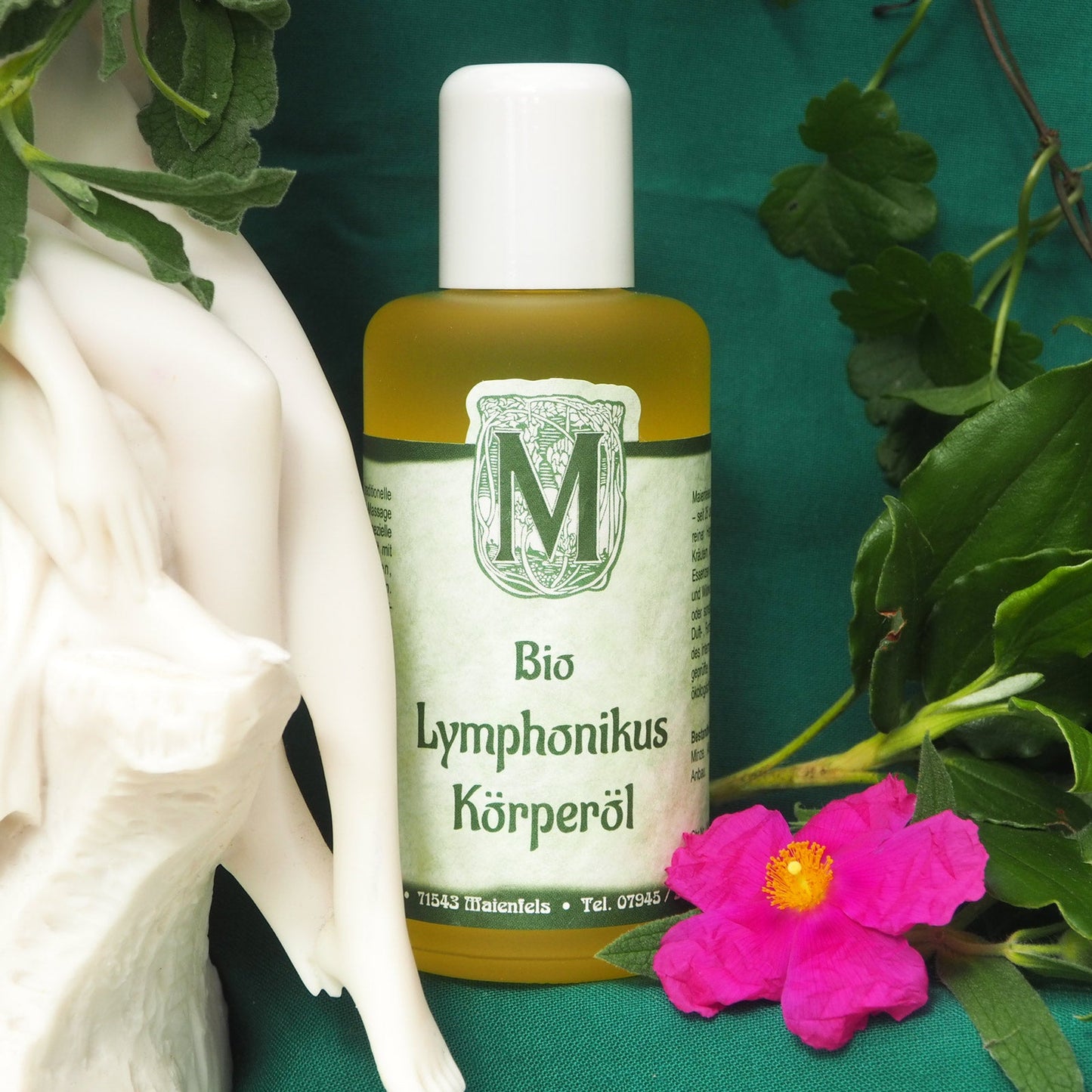 Lymphonikus Massageöl 100 ml – Detailansicht des Massageöls