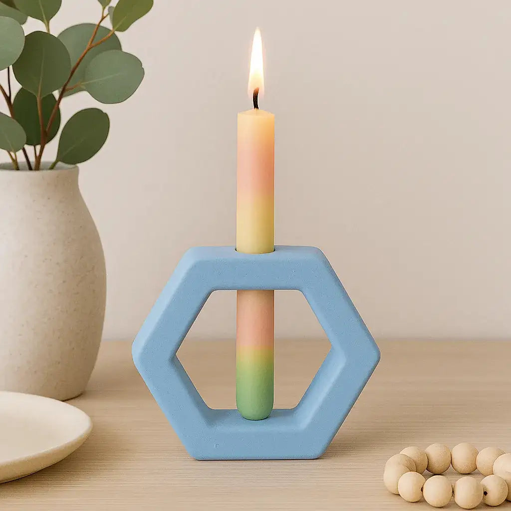 Minimalistischer Kerzenhalter von SteinKunstWerk für moderne Räume