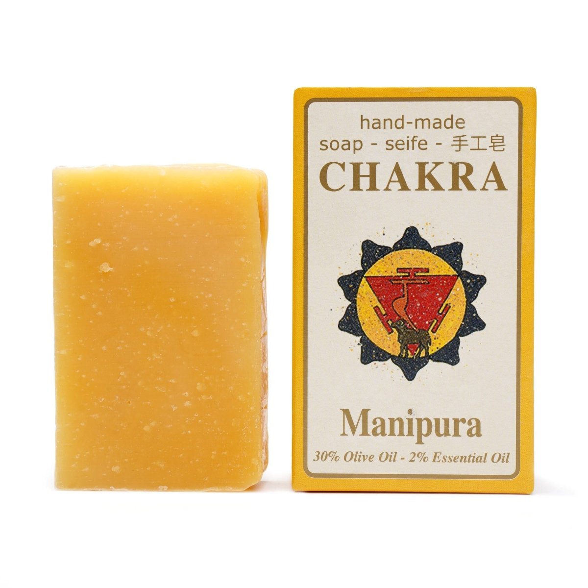 Manipura Chakra-Seife mit Vanille und Kardamom – weitere Produktansicht