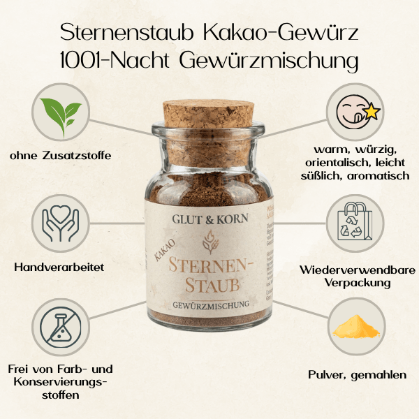Sternenstaub Kakao-Gewürzmischung kaufen bei SteinKunstWerk