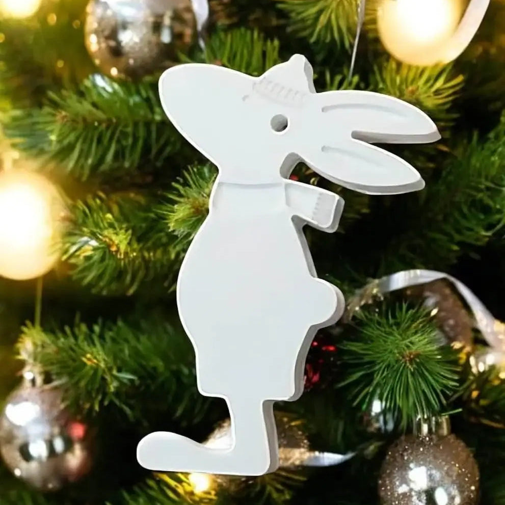 Handgefertigte Weihnachtsdeko-Anhänger von SteinKunstWerk