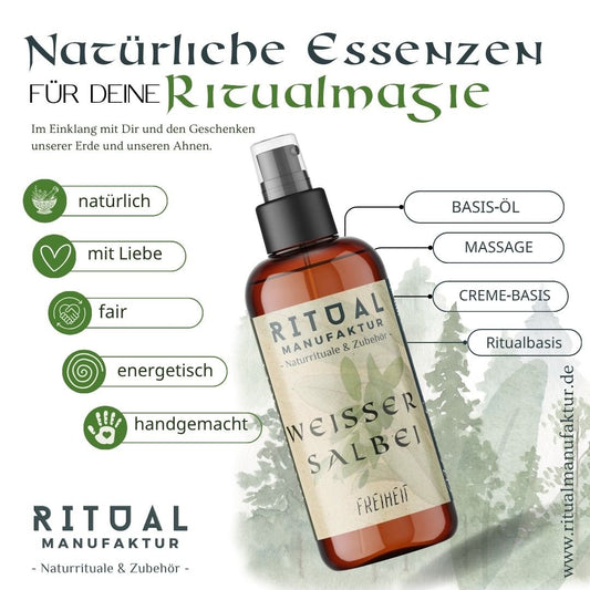 Naturreines Weißer Salbei Raumspray für Ritualmomente