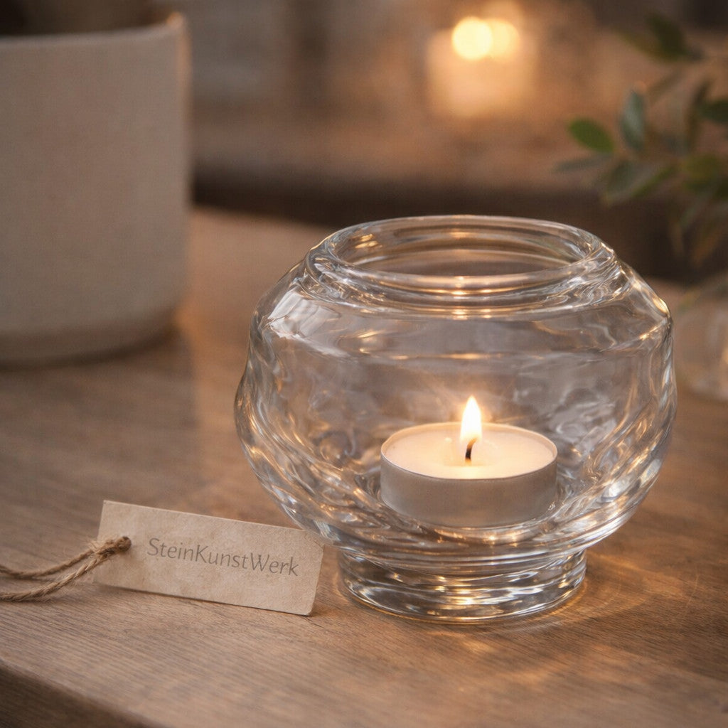 Clear ritual light for scent calm and home atmosphere as inspiration for Cora Lamp