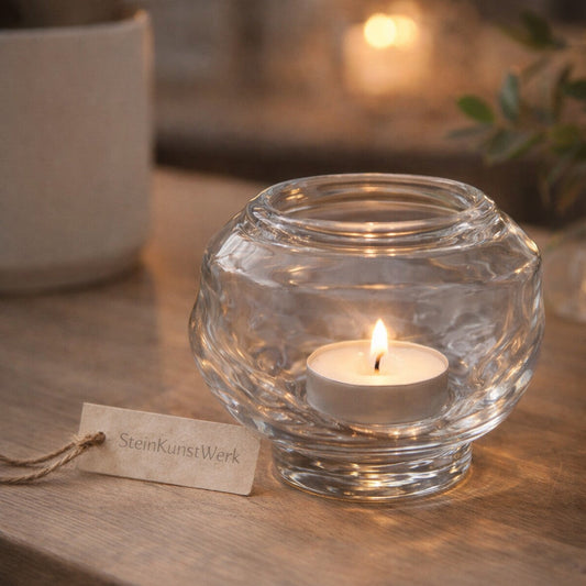 Clear ritual light for scent calm and home atmosphere as inspiration for Cora Lamp