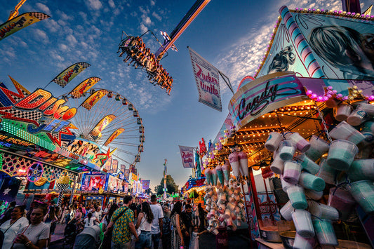 Sfeer op de Cranger Kermis in Herne
