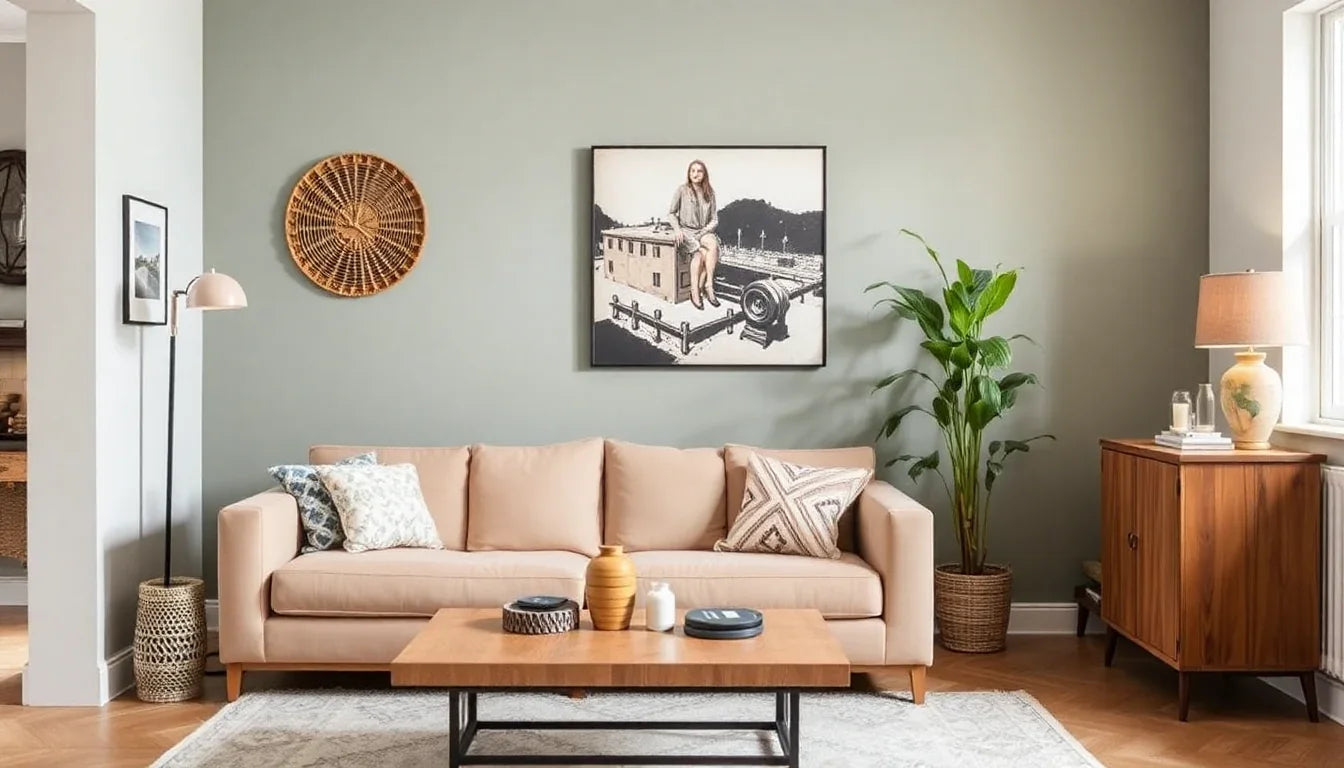 Harmonious interior with scent and light for choosing fragrance room by room