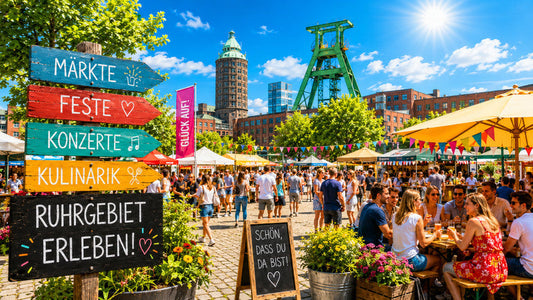 Nazomerevenementen in het Ruhrgebied na Crange