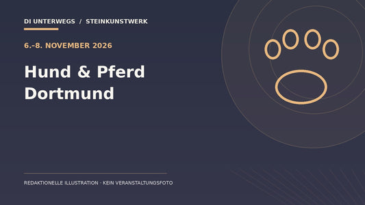 Redaktionelle Illustration zu „Hund & Pferd Dortmund 2026“ – kein Foto der Veranstaltung