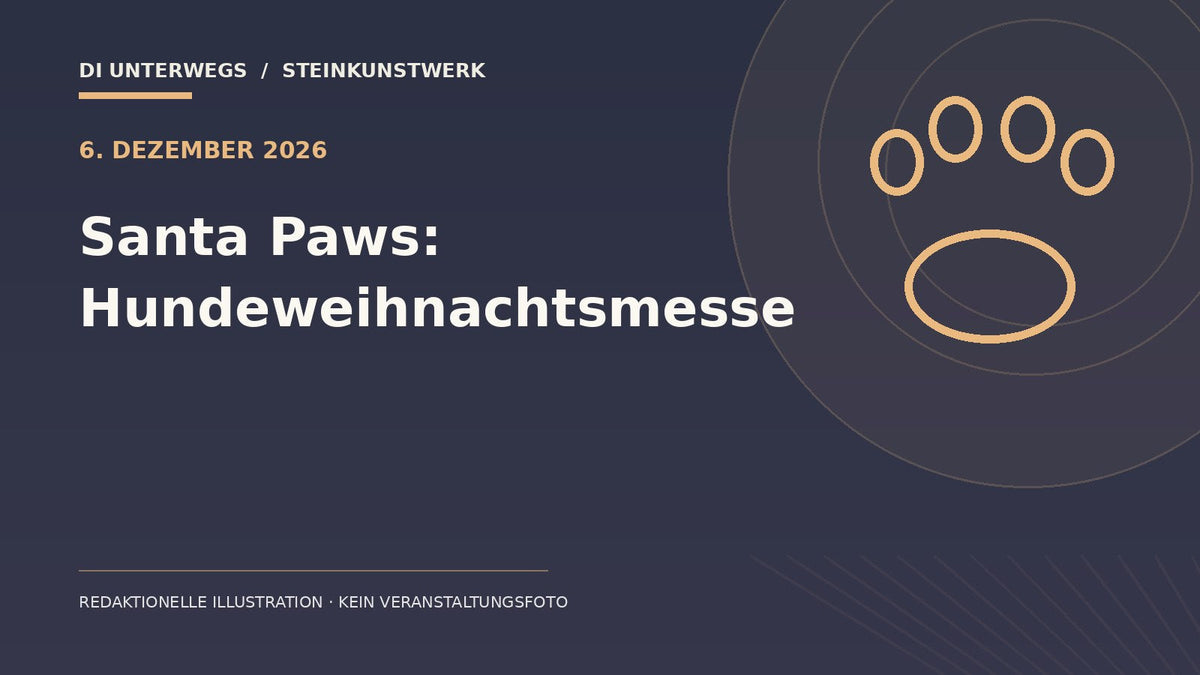 Redaktionelle Illustration zu „Santa Paws Dorsten 2026“ – kein Foto der Veranstaltung