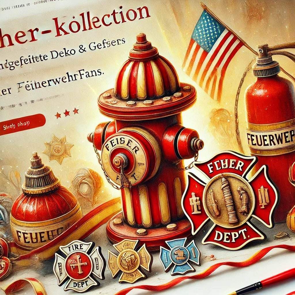 Feuerwehr-Deko für Fans - SteinKunstWerk