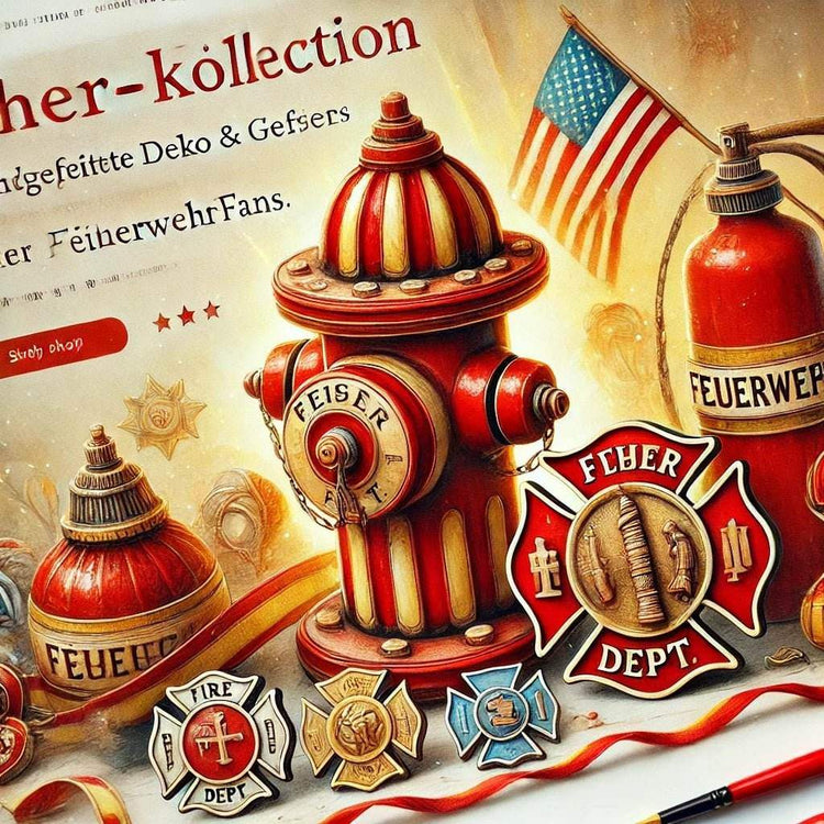 Feuerwehr-Deko für Fans - SteinKunstWerk