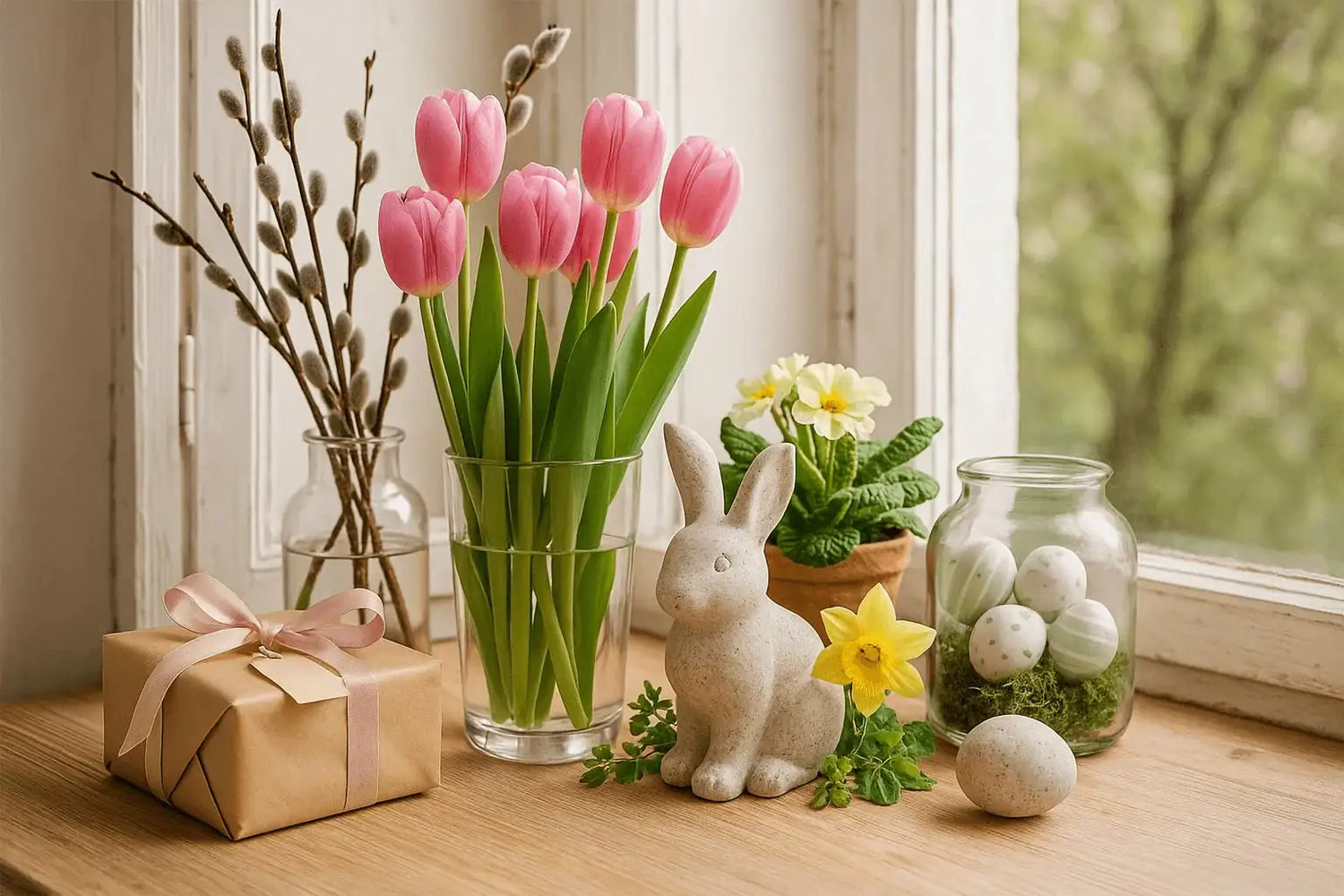 Frühlingsdeko für Zuhause – moderne Ideen & natürliche Akzente - SteinKunstWerk