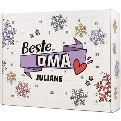 DIY-adventskalender „Beste mama/papa“ – om zelf te vullen