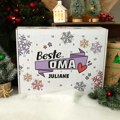 DIY-adventskalender „Beste mama/papa“ – om zelf te vullen