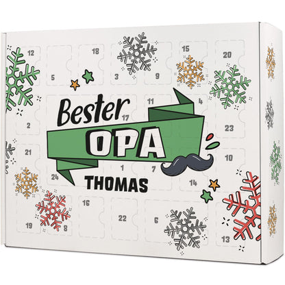 DIY-adventskalender „Beste mama/papa“ – om zelf te vullen