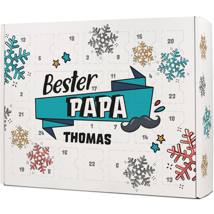 DIY-adventskalender „Beste mama/papa“ – om zelf te vullen
