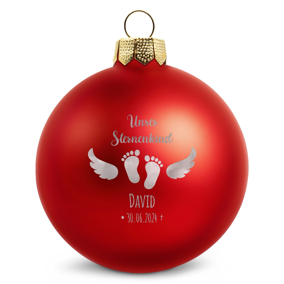 Sternenkind Weihnachtskugel – Farbvariante