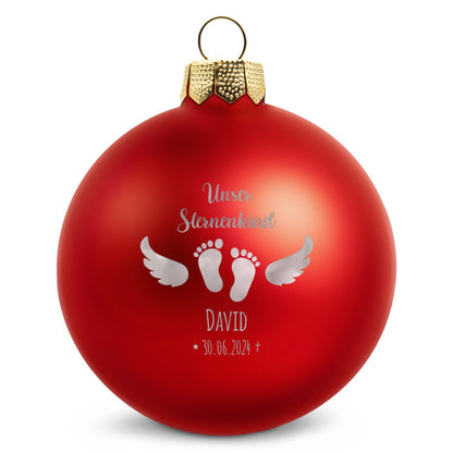 Sternenkind Weihnachtskugel – Farbvariante