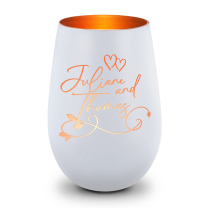Windlicht „Floral Design“ – Detailansicht des Windlichts