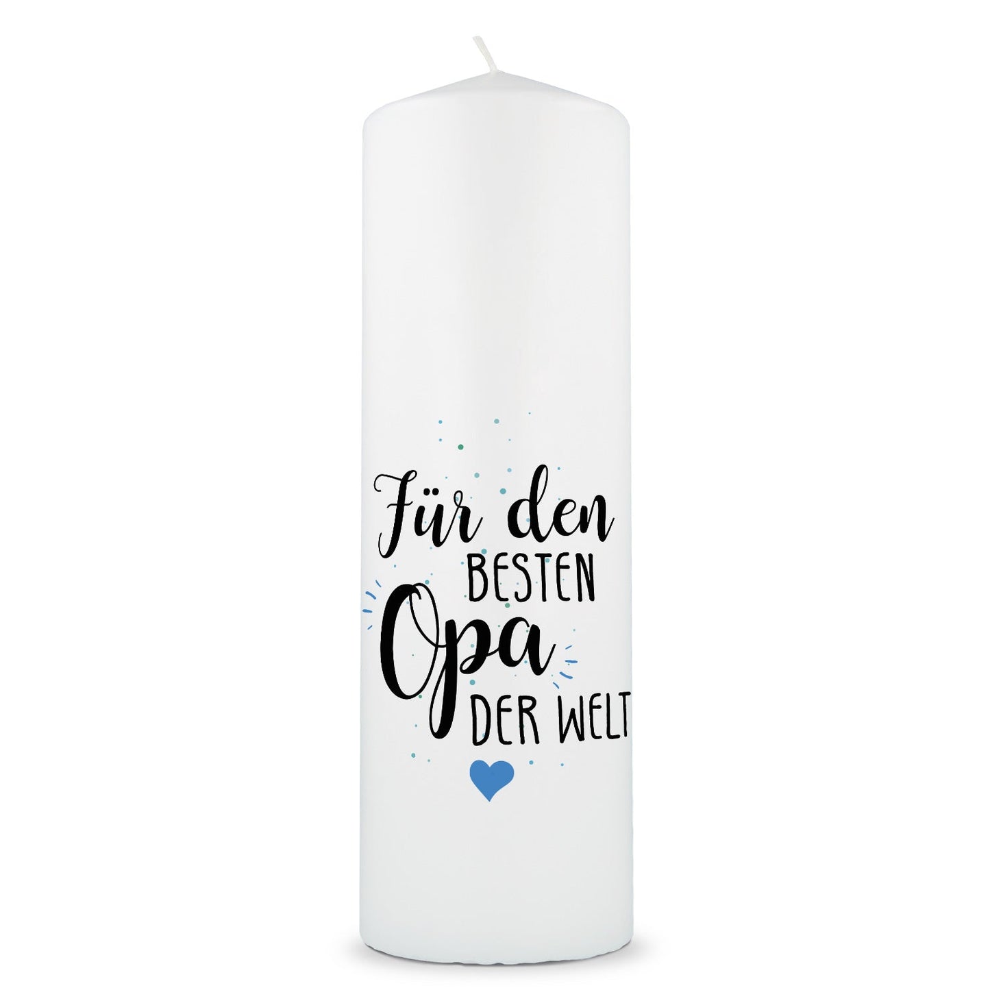 Cadeaukaars „Beste Oma / Bester Opa“ – 25 cm