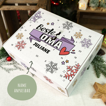 DIY-adventskalender „Beste mama/papa“ – om zelf te vullen