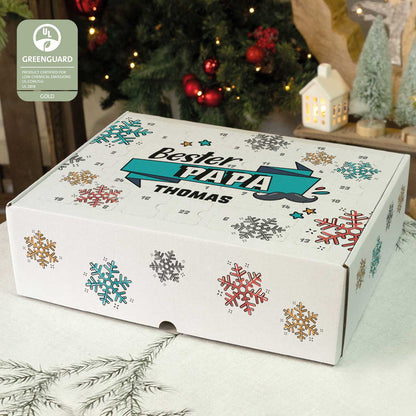 DIY-adventskalender „Beste mama/papa“ – om zelf te vullen