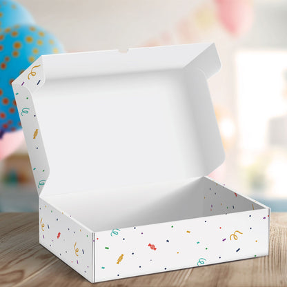 Cadeaudoos Confetti – geopend