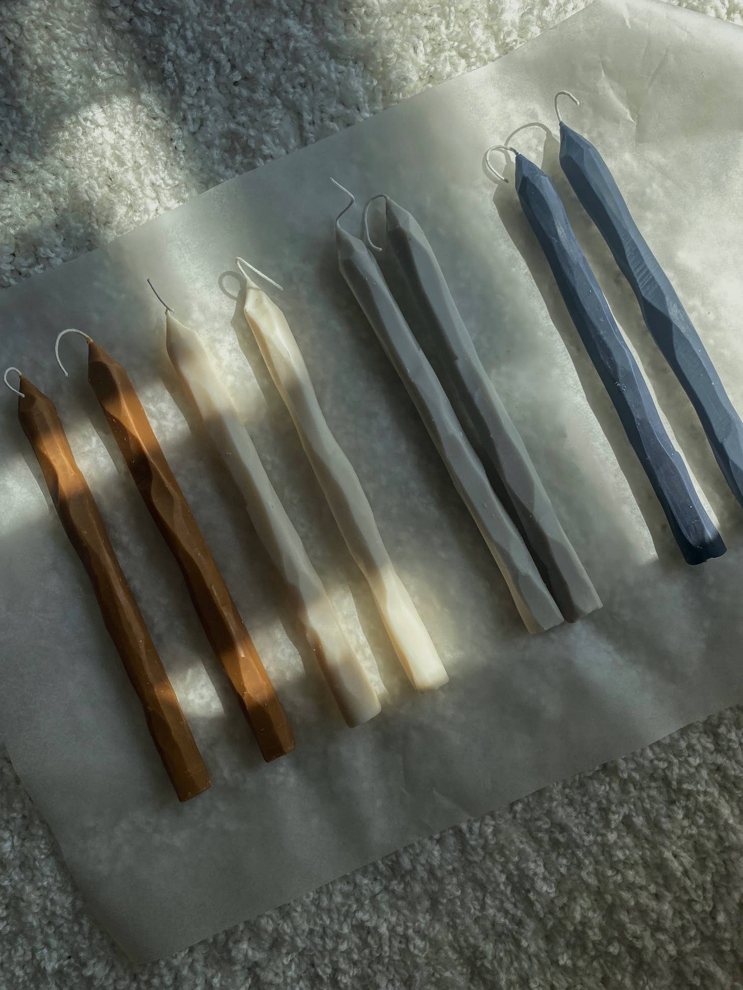 Charcoal Stabkerzen-Set – zusätzliche Produktansicht 1
