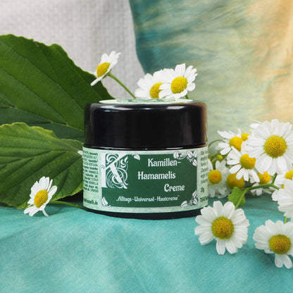 Kamillen-Hamamelis Creme – Naturkosmetik
