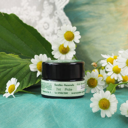 Kamillen-Hamamelis Creme 35 ml – natürliche vegane Gesichtspflege