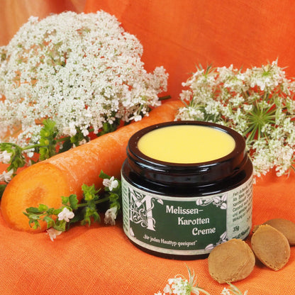 Melissen-Karotten Creme – nährende Gesichtspflege