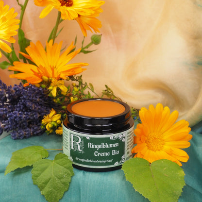 Bio-Ringelblumencreme 35 ml – Detailansicht der Pflegecreme