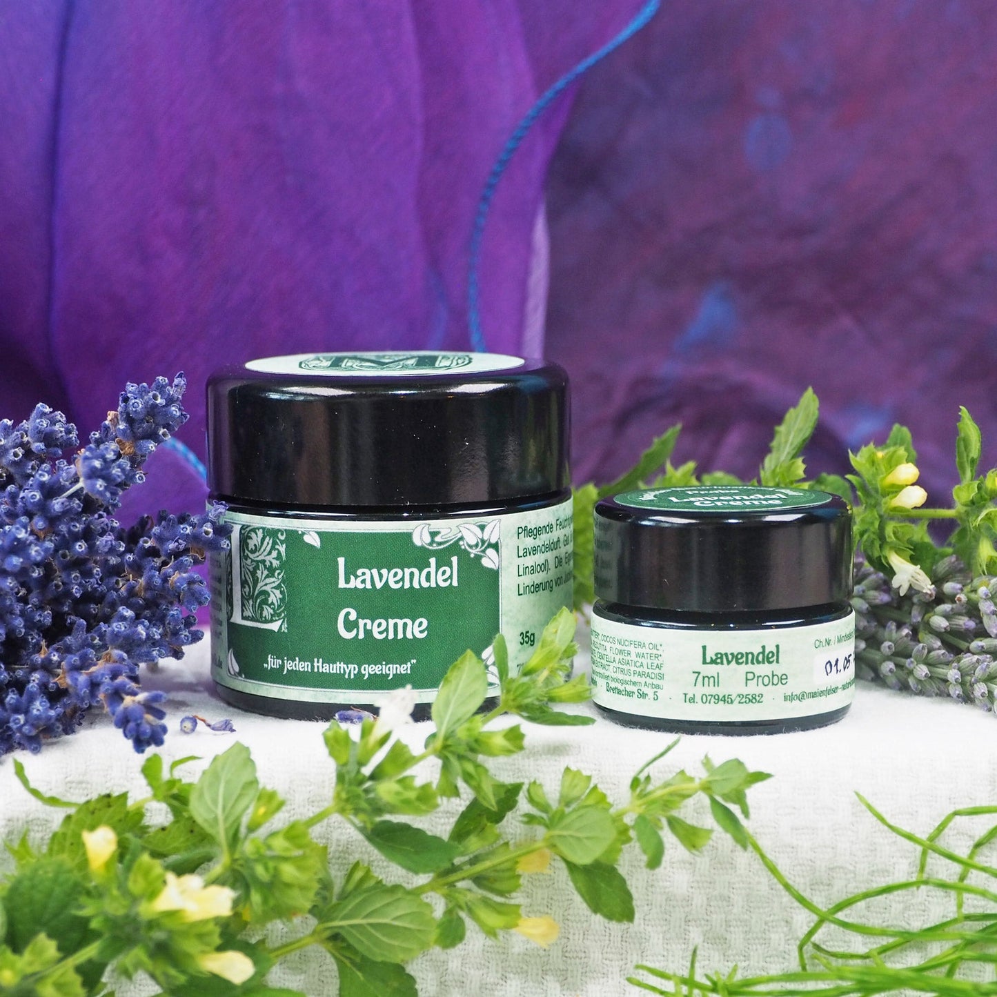 Lavendel Creme von Maienfelser Naturkosmetik