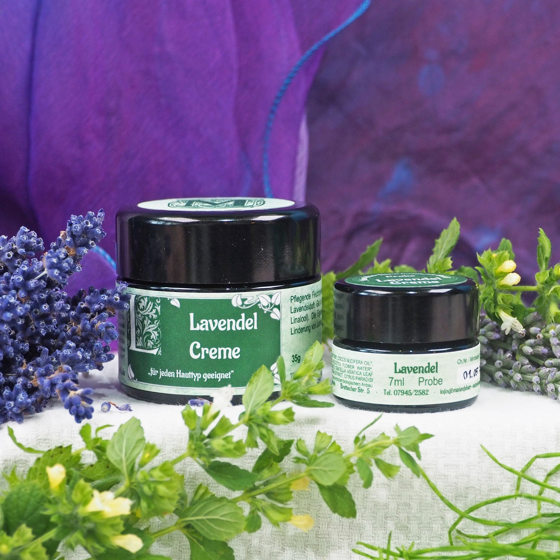 Lavendel Creme von Maienfelser Naturkosmetik