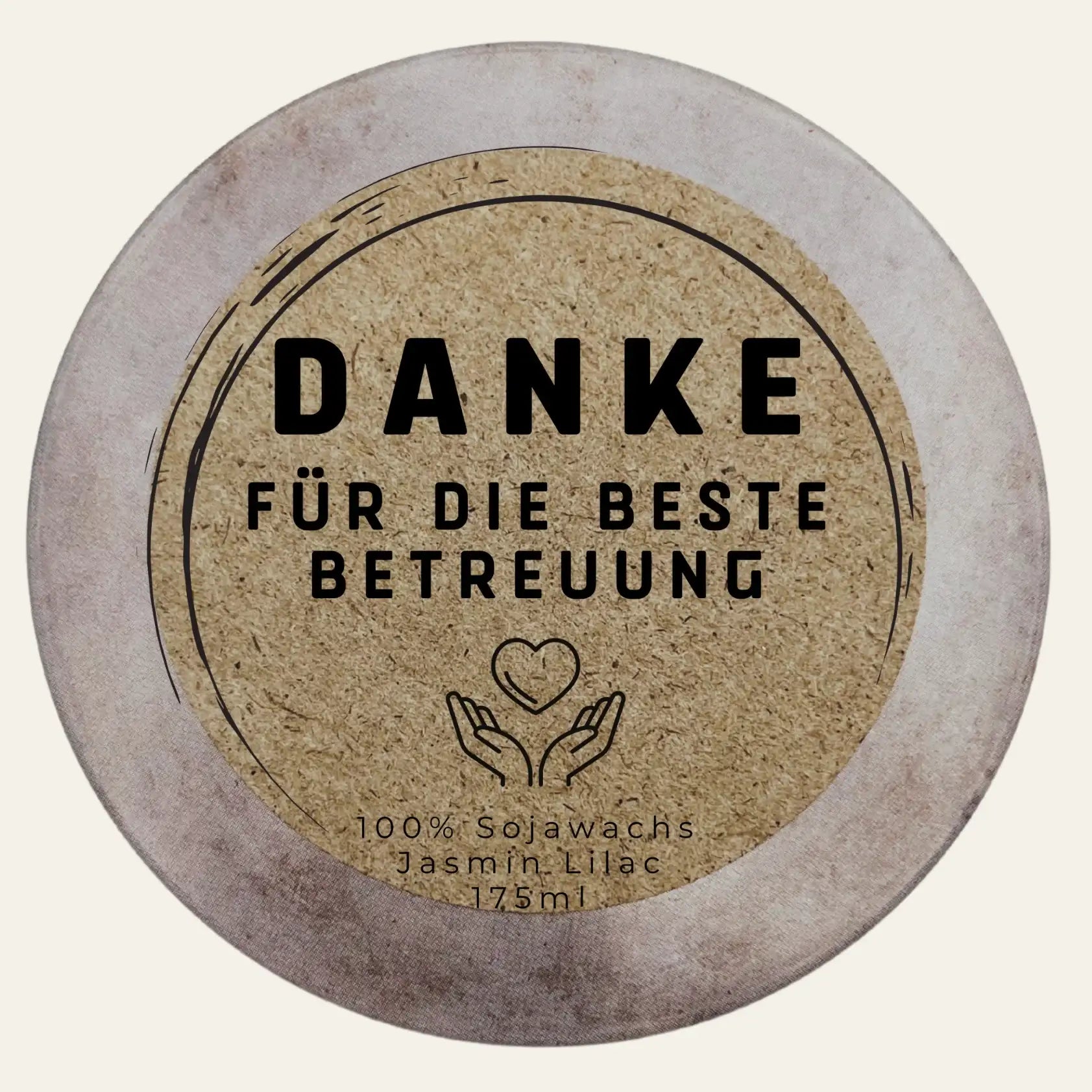 Duftkerze personalisierbar Wohnbereich SteinKunstWerk