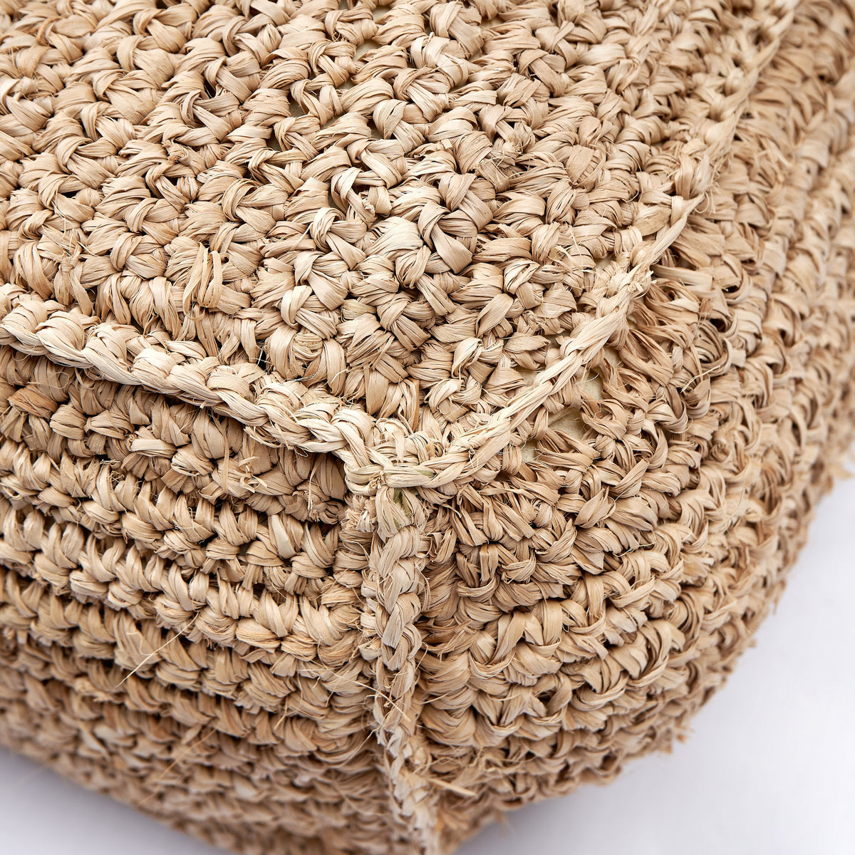Bodenkissen PADAR – Raffia