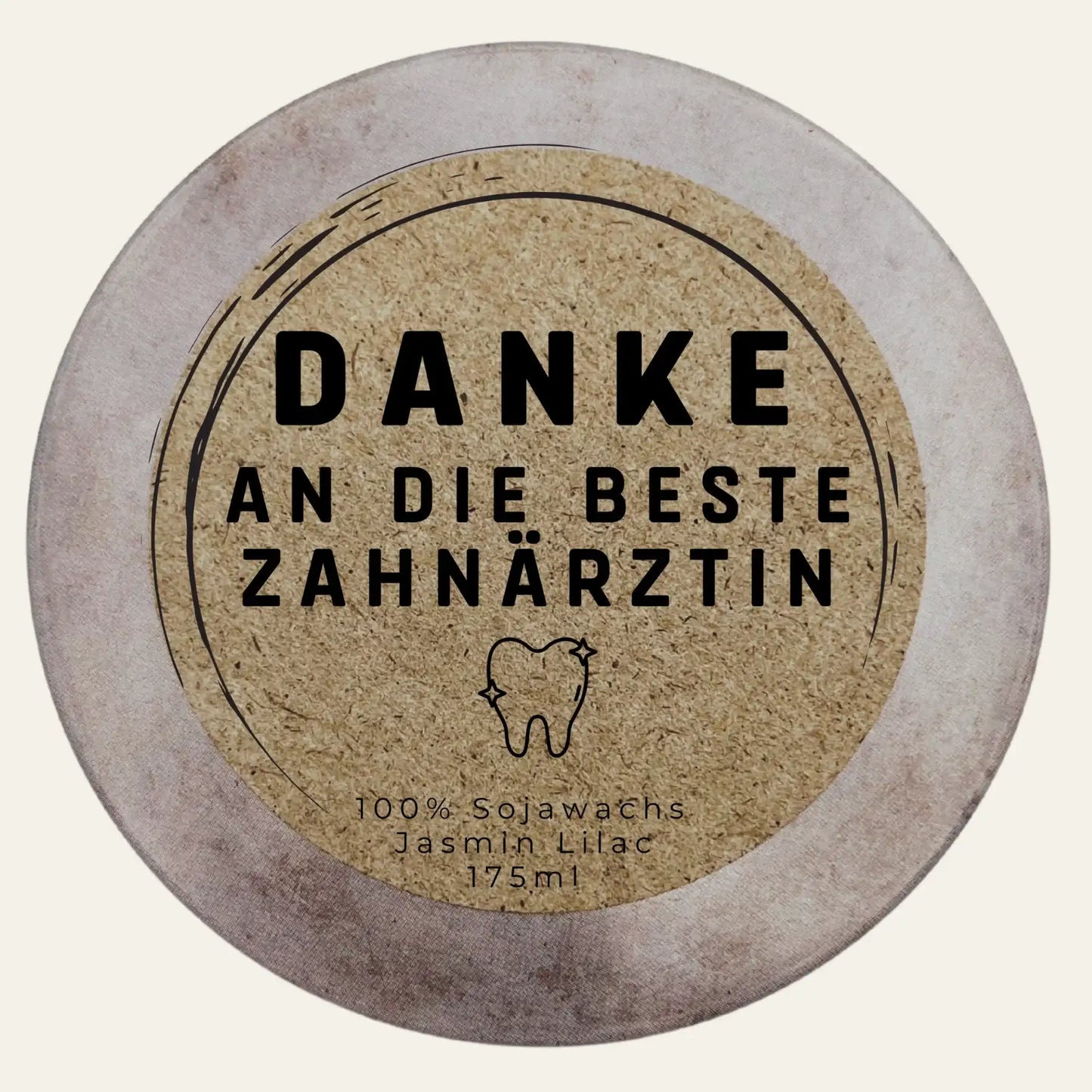 Duftkerze personalisierbar Wohnbereich SteinKunstWerk