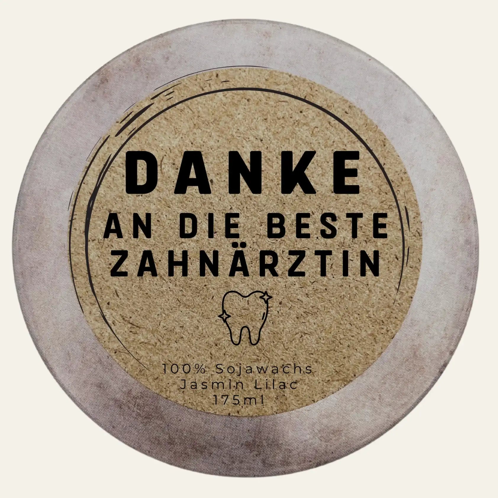 Duftkerze personalisierbar Wohnbereich SteinKunstWerk