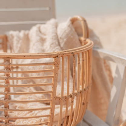 Flechtkorb JEMUH – Rattan