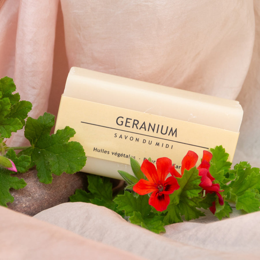 Geranium französische Pflanzenseife 100 g