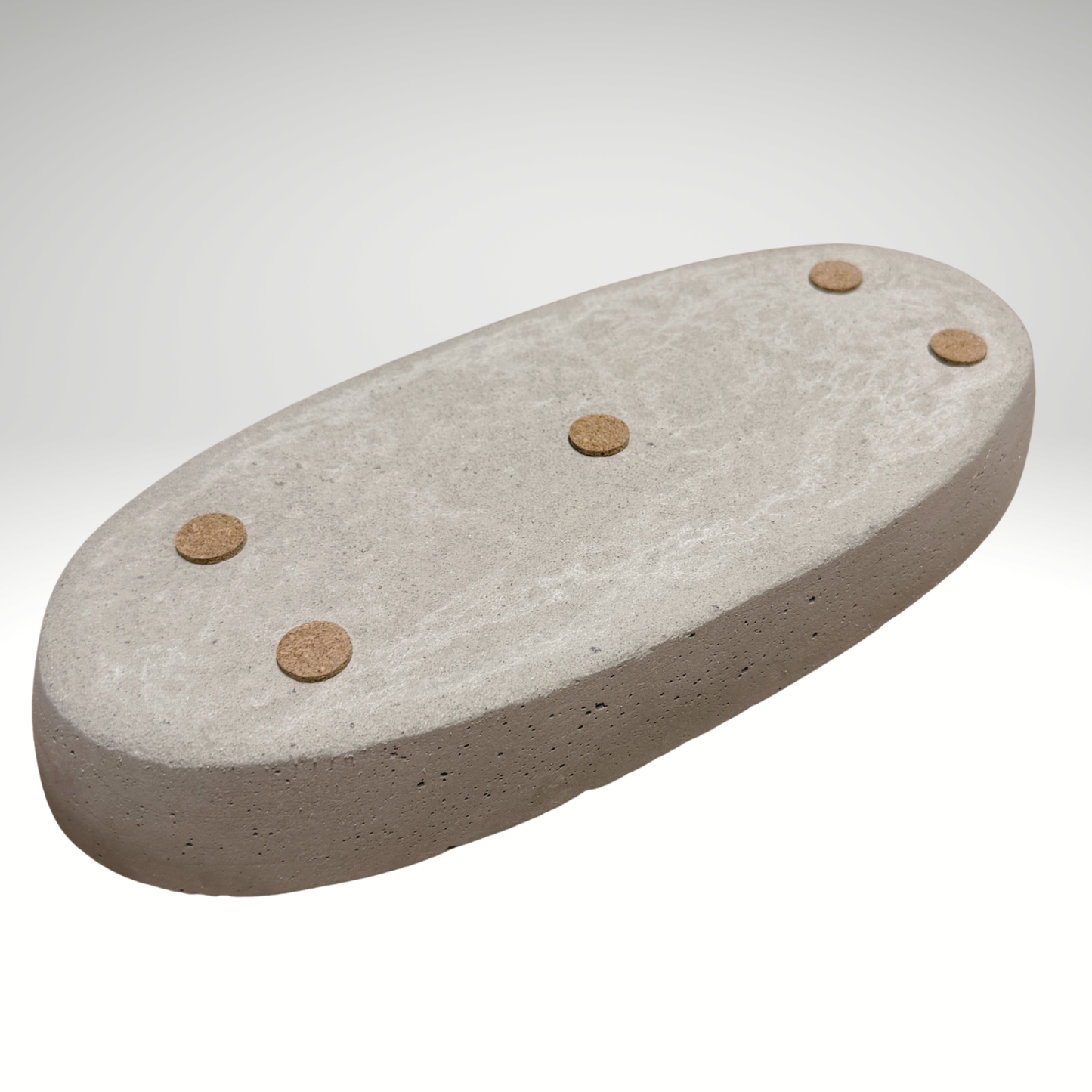 Minimalistische betonnen decoratieschaal – stijlvolle opberger voor thuis