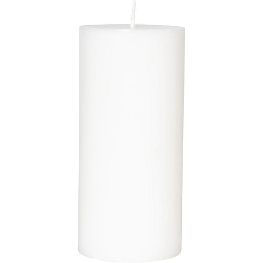 Stearin-Stumpenkerze 15 × 7 cm – ca. 50 Std. Brenndauer